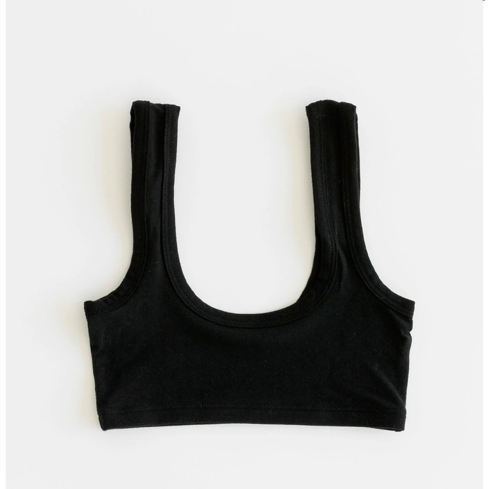 Shop Arq Black Bra and Underwear Set